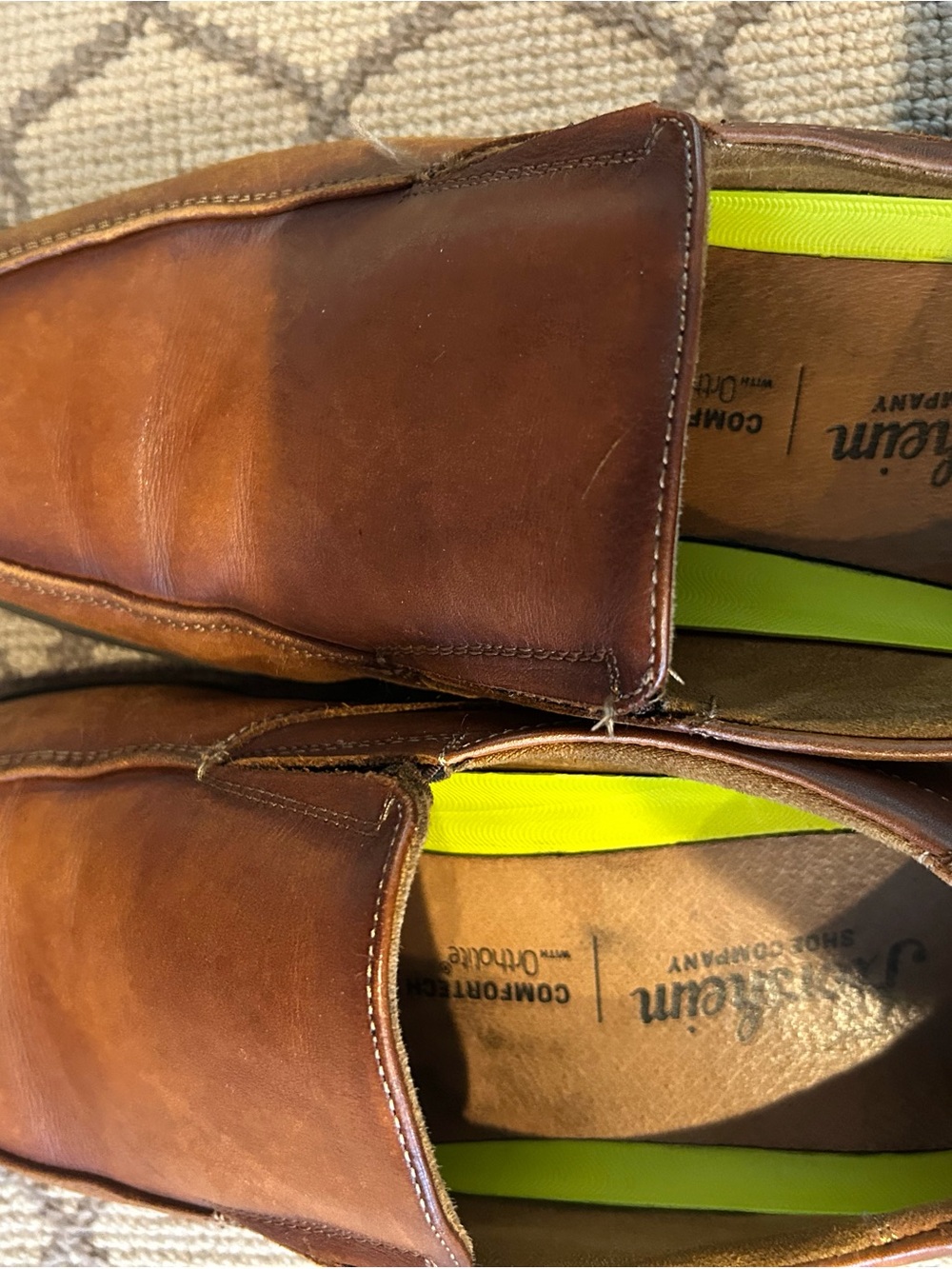 Florsheim Comfortable Brown Leather Slip-On Men’s Loafers